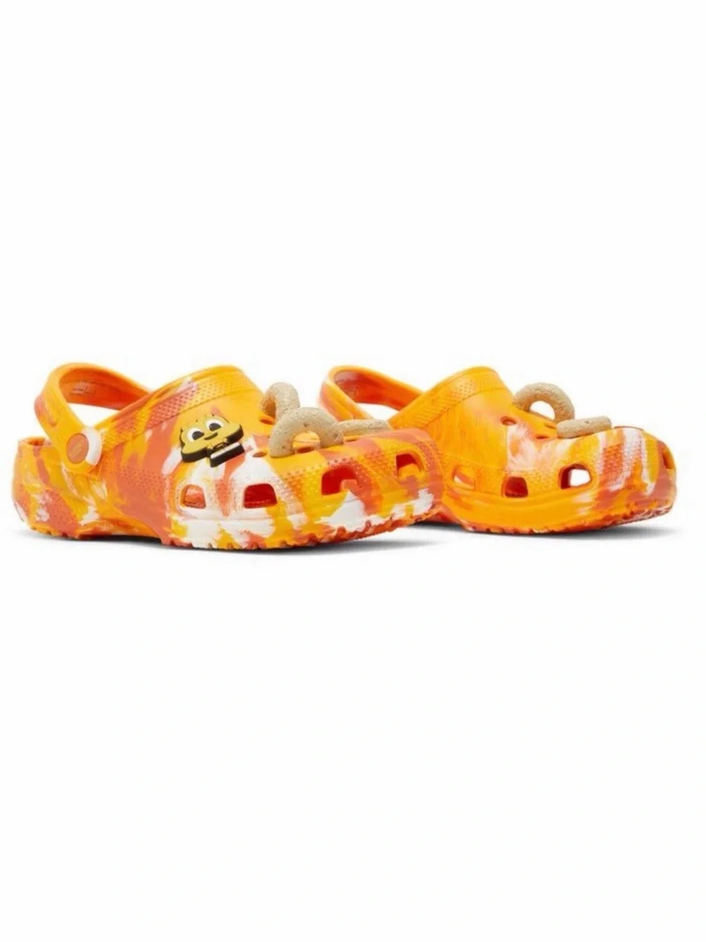 Crocs Honey Nut Cheerios Classic Clog - Brand new in box - Big Kids Size J5/5W!